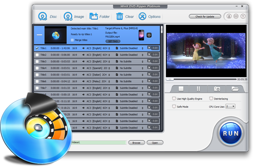 WinX DVD Ripper